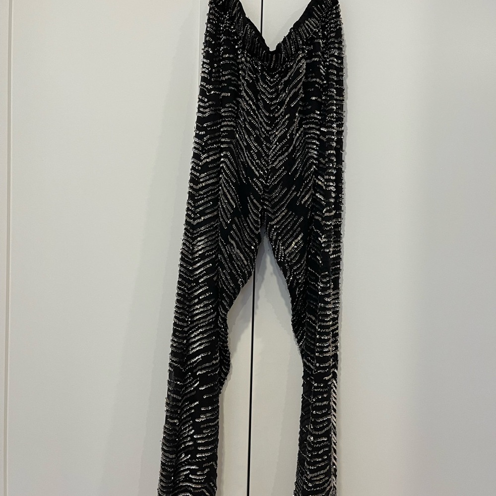 Haute Hippie sequin pants